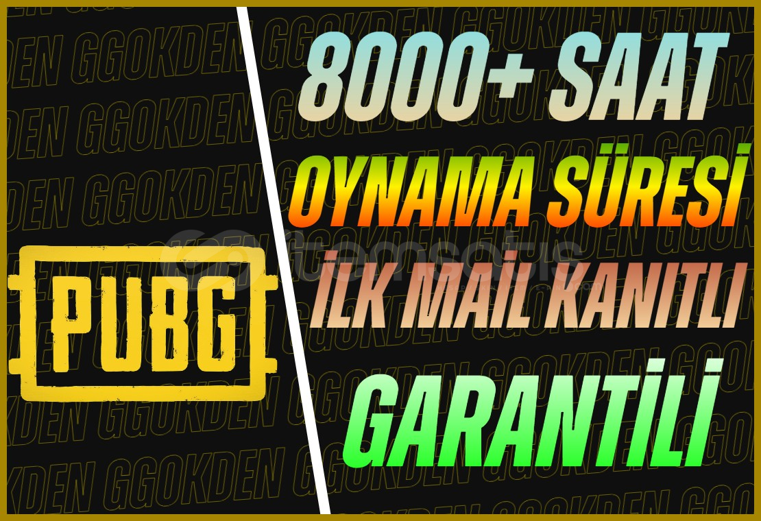 ⭐️8000+ SAAT PUBG STEAM HESABI⭐️+İLK MAİL ⭐️8000+ SAAT PUBG STEAM HESABI⭐️+İLK MAİL