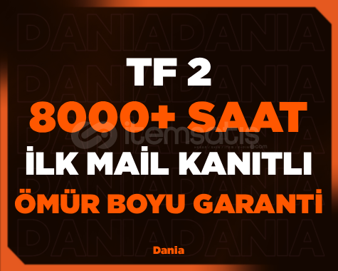 ⭐8000+ SAAT TF2⭐İLK MAİL ⭐8000+ SAAT TF2⭐İLK MAİL
