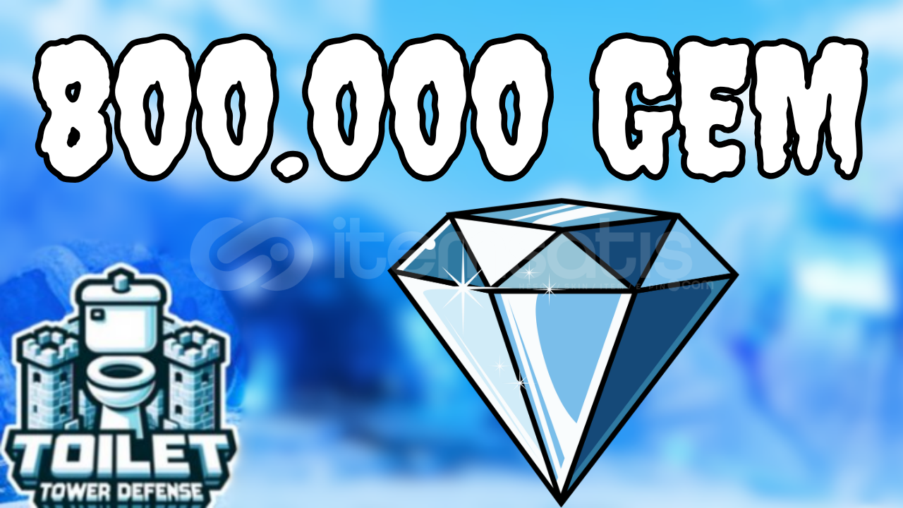 ☘️ 800.000 GEMS -Toilet Tower Defense (TTD)☘️ ☘️ 800.000 GEMS -Toilet Tower Defense (TTD)☘️