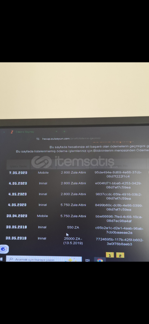 80k ZA yatırılmış Eski hesabım 80k ZA yatırılmış Eski hesabım