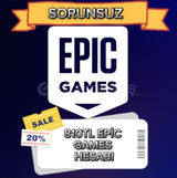 810 TL DEĞERİNDE EPİC GAMES HESABI