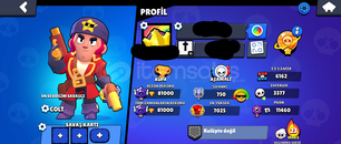 81K 196 Kostümlü Hesap + Clash Royale Hesabı!!