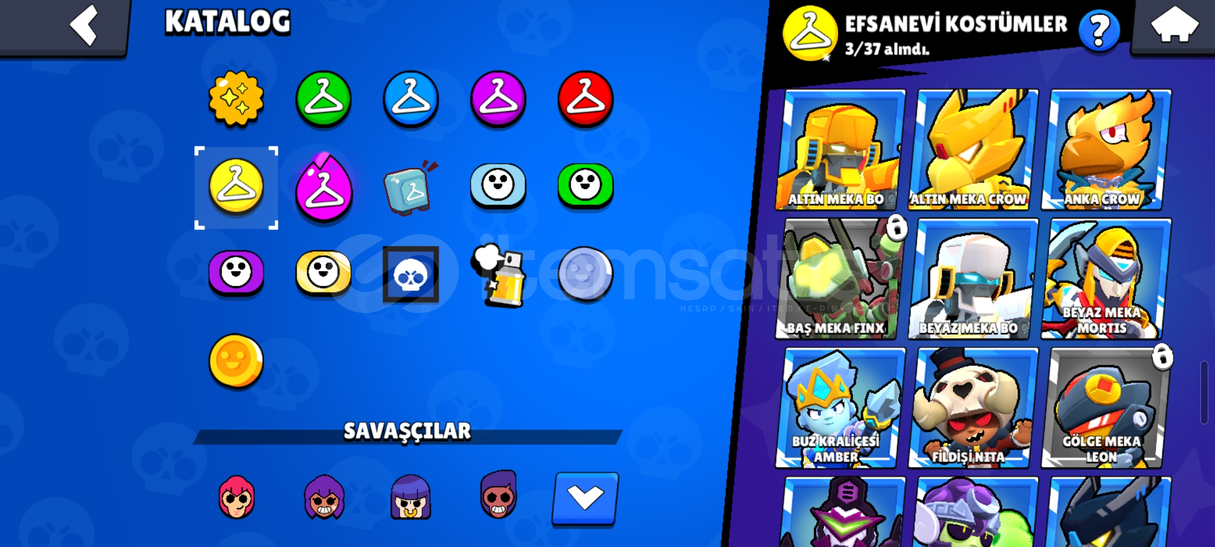 82 Karakter 30000 Kupa Bol Kostümlü