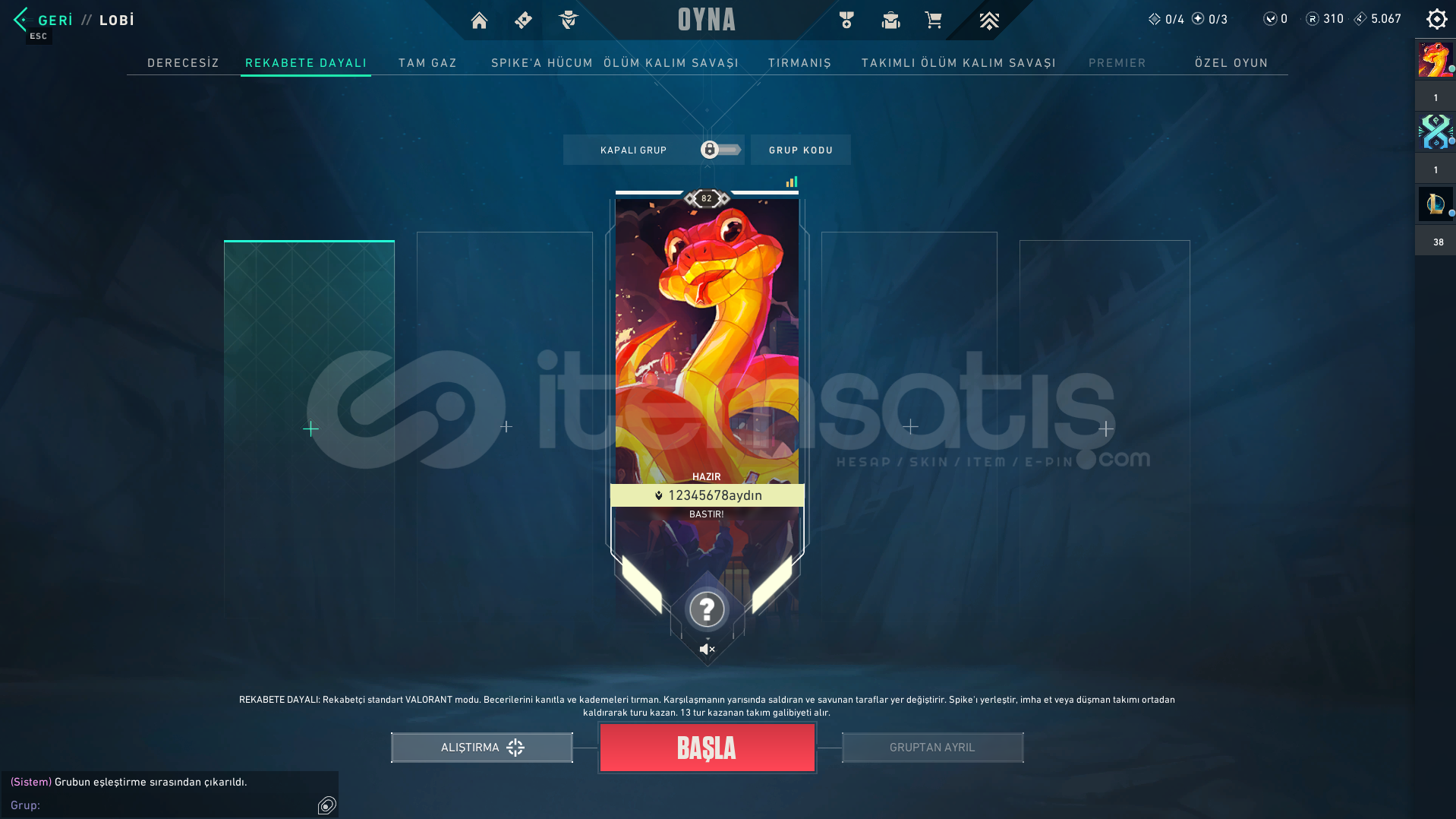 82 LEVEL RANKED READY MAİLLİ TR HESAP 82 LEVEL RANKED READY MAİLLİ TR HESAP
