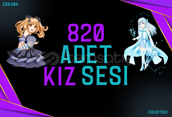 820 ADET KIZ SESİİ GARANTİLİİİ 820 ADET KIZ SESİİ GARANTİLİİİ