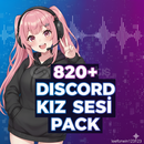 820+ discord kız sesi pack