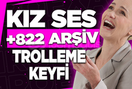 ⭐️ 822+ Kız Ses Arşivi | Trolleme Keyfi! ⭐️