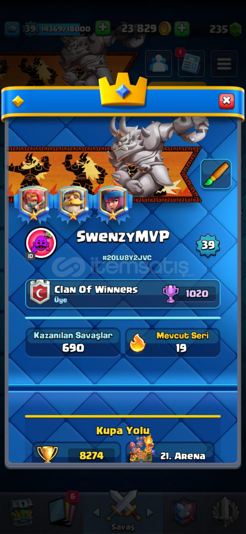 8247 KUPA+39 SEVİYE+7 EVRİM+45 EMOJİLİ HESAP 8247 KUPA+39 SEVİYE+7 EVRİM+45 EMOJİLİ HESAP