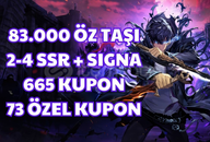 83.000 Öz Taşı + 2-4 SSR + Signa