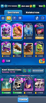 8300kupa 3kere pass royale alınmış