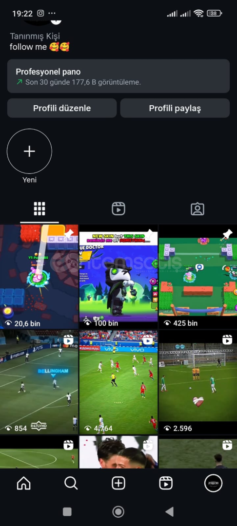 8400 TAKİPÇİLİ 132 PALAŞIMLI 177K ERİŞİM KALİTE 8400 TAKİPÇİLİ 132 PALAŞIMLI 177K ERİŞİM KALİTE
