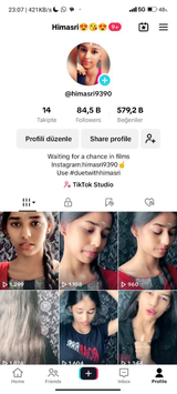 ???? 84.5K Takipçili TikTok Hesabı | 580K+ Beğeni