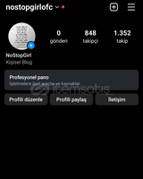 848 TAKİPÇİLİ ESKİ KURULUM İNSTAGRAM HESABİ 