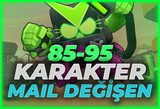 ⭐️[85-90 KARAKTER] GARANTİ MAİL DEĞİŞEN + OTO⭐️