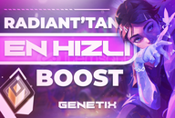 UCUZ HIZLI VE GÜVENİLİR BOOST RADİANT OYUNCUDAN