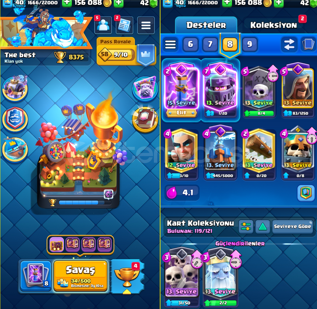 8500 kupa⚡+30 emoji⚡8 Evrimli kart⚡Bu fiyata yok 8500 kupa⚡+30 emoji⚡8 Evrimli kart⚡Bu fiyata yok