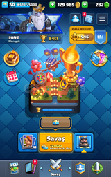 8500 Kupa 50Lvl 7 Evrimli Cr + 13 BB COC