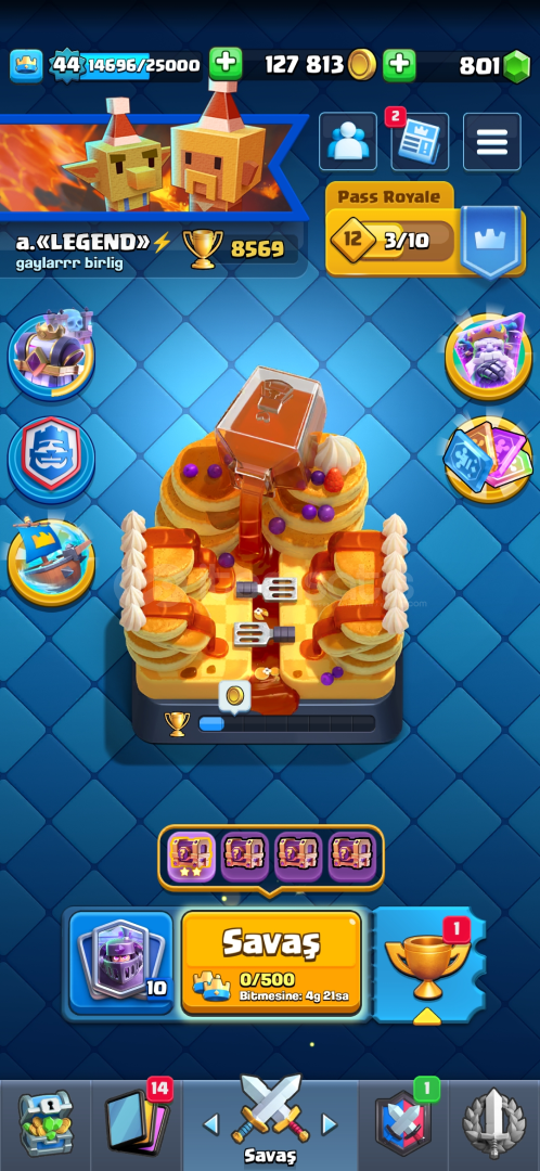 8500 Kupa 9 Evrim Cr + 13BB Max Coc + 13k Bs 8500 Kupa 9 Evrim Cr + 13BB Max Coc + 13k Bs