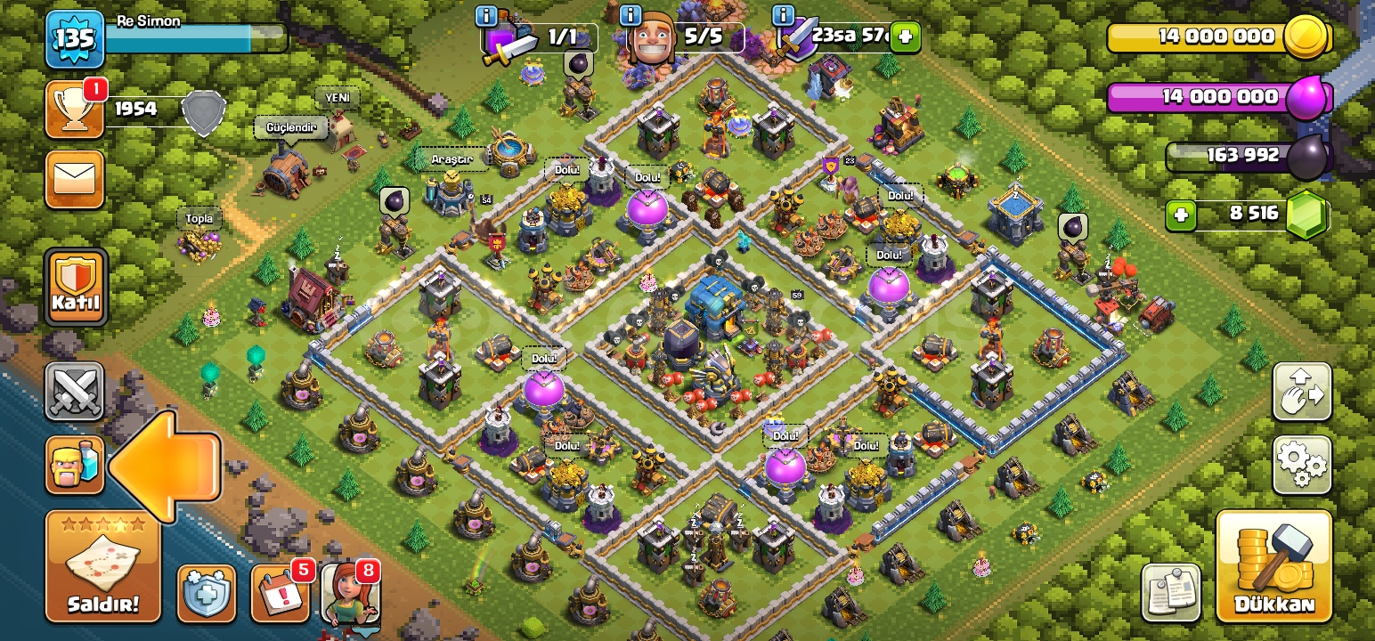 8500 taş 800 lig puani 3 skin 8500 taş 800 lig puani 3 skin