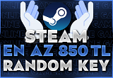 [+850TL] Steam Random Key / OTOMATİK TESLİMAT