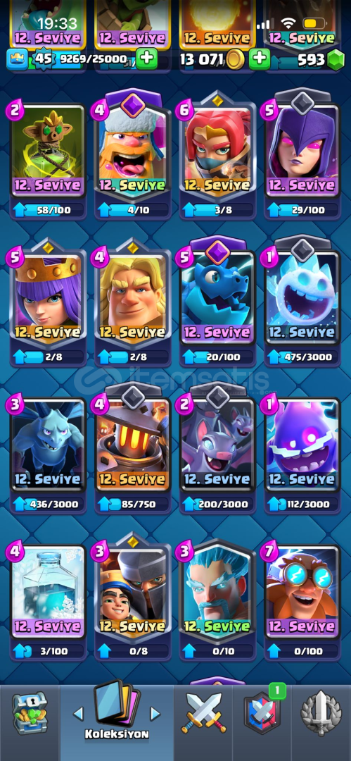 8.576 Kupalı , 7 Evrimli clash 8.576 Kupalı , 7 Evrimli clash