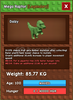 ⭐ 85.77KG TITAN MEGA RAPTOR⭐GROW A GARDEN PET