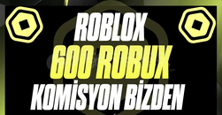 (858) 600 Robux - Komisyon Bizden