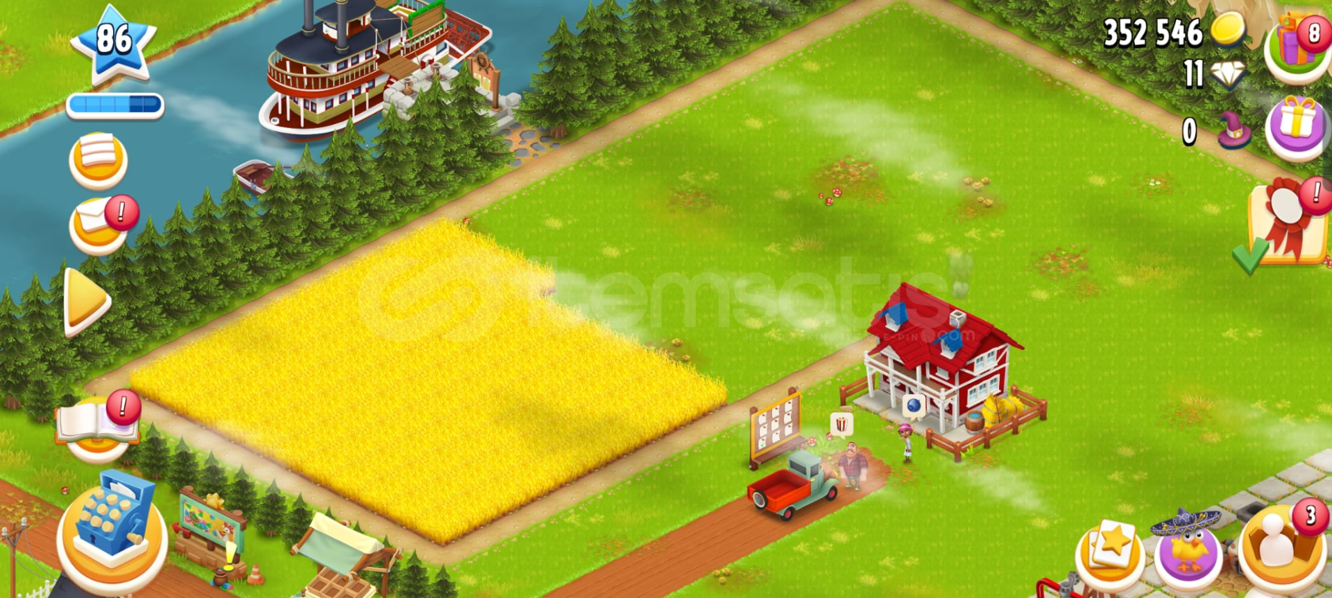 86 SEVİYE HAYDAY EMEK HESABI 86 SEVİYE HAYDAY EMEK HESABI