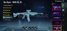 87 DESTANSILI , Buz M4 6 svy süoer hesap.