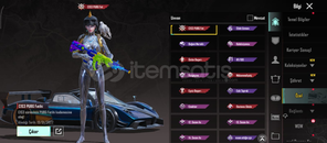 87 seviye süper araba sağlam hesap