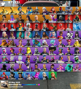 87 Skinli Fortnite Hesabı(Outlook)