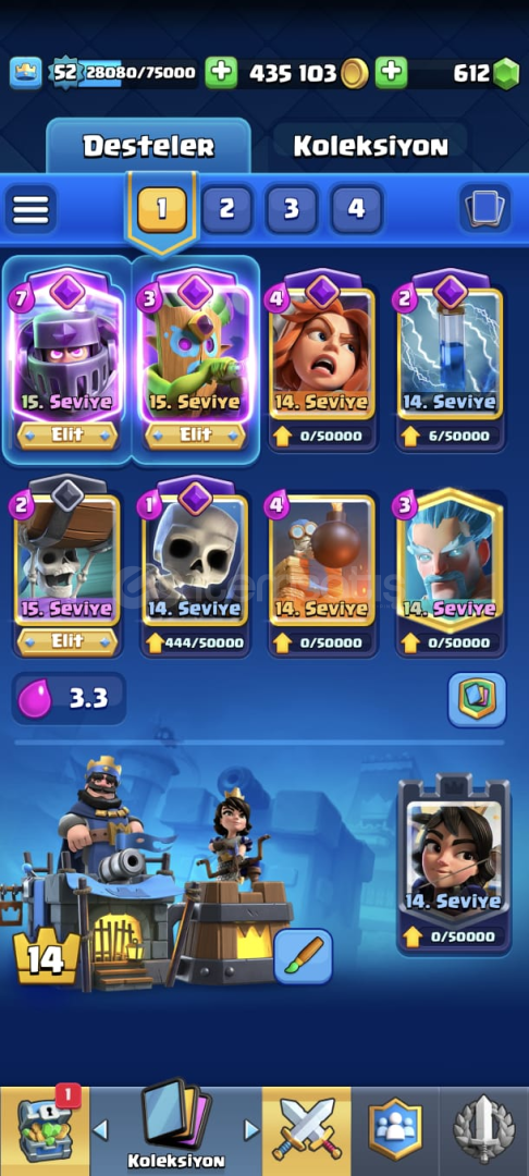 ⚡8700 KUPA⚡52 LEVEL⚡13 EVRİM⚡ ⚡8700 KUPA⚡52 LEVEL⚡13 EVRİM⚡