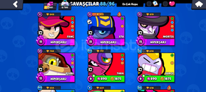 88 karakter mainlik hesap