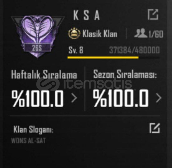 8.8 SV KLAN İSİM DEĞİŞİM AÇIK  8.8 SV KLAN İSİM DEĞİŞİM AÇIK