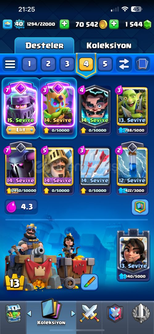 ⭐ 9635 KUPA + 40 SEVİYE + 8 EVRİM + 1750 ELMAS  ⭐ 9635 KUPA + 40 SEVİYE + 8 EVRİM + 1750 ELMAS