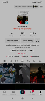 885 takipçili hesap 
