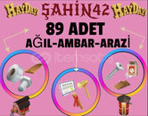 ✅ 89 ADET AGİL-AMBAR-ARAZİ HIZLI TESLİMAT ✅ 
