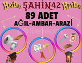 ✅ 89 ADET AGİL-AMBAR-ARAZİ HIZLI TESLİMAT ✅ 