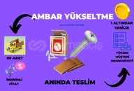 89 ADET AMBAR YÜKSELTME | HEMEN TESLİM