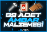 ⭐ 89 ADET AMBAR YÜKSELTME MALZEMESİ 15DKDA⭐