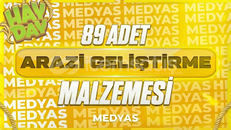 ⚡️89 ADET ARAZI GENİŞLETME MALZEMESİ TESLİMATI⚡️