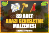 ⭐ 89 Adet Arazi Genişletme Malzemesi