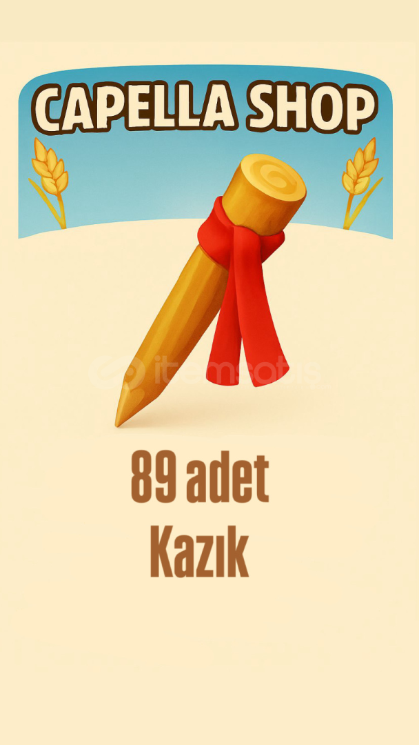 89 adet kazık 89 adet kazık