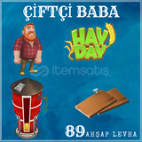 ⭐89 AHŞAP LEVHA⭐