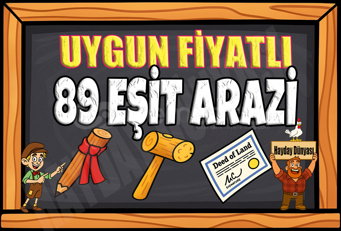 89 EŞİT ARAZİ 89 EŞİT ARAZİ