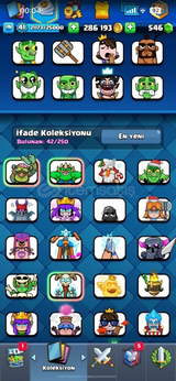 89 Karakter – 139 Sk Full Brawl Stars Hesabı 