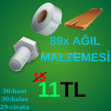 89 X AĞIL MALZEMESİ 11 TL