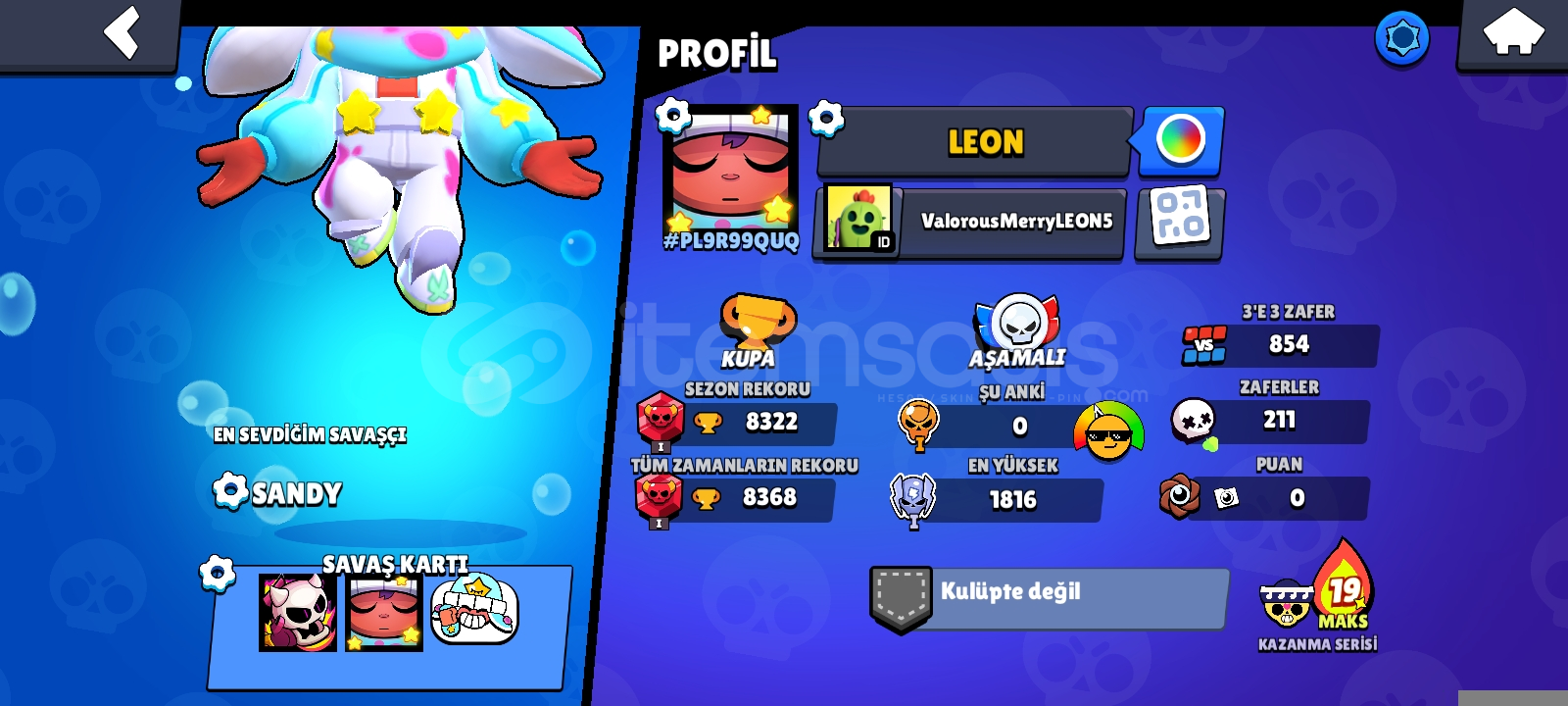 8K brawl stars hesabı  8K brawl stars hesabı