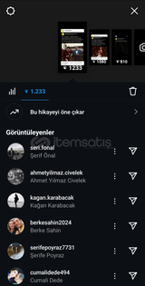 10k takipcili 1 2k arasi story izlenmeli reklam