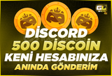 ⭐8X | 500 DİSCOİN KENDİ HESABINIZA | ANLIK⭐